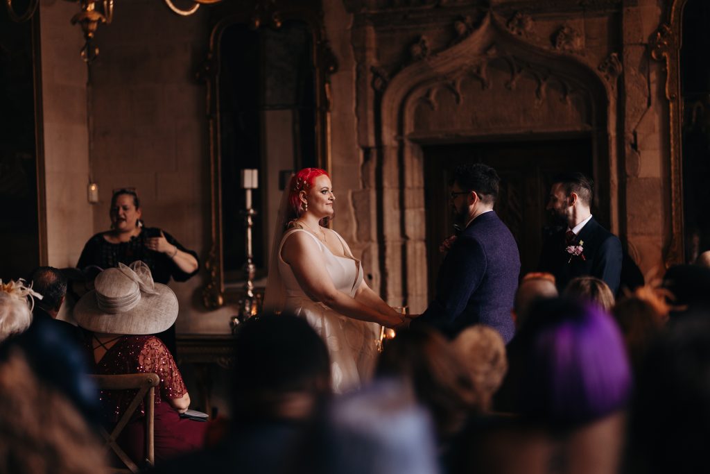 Miranda the Celebrant | Hampshire Ceremonies Wedding ceremony with guests watching
