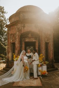 Miranda the Celebrant at Larmer Tree Gardens