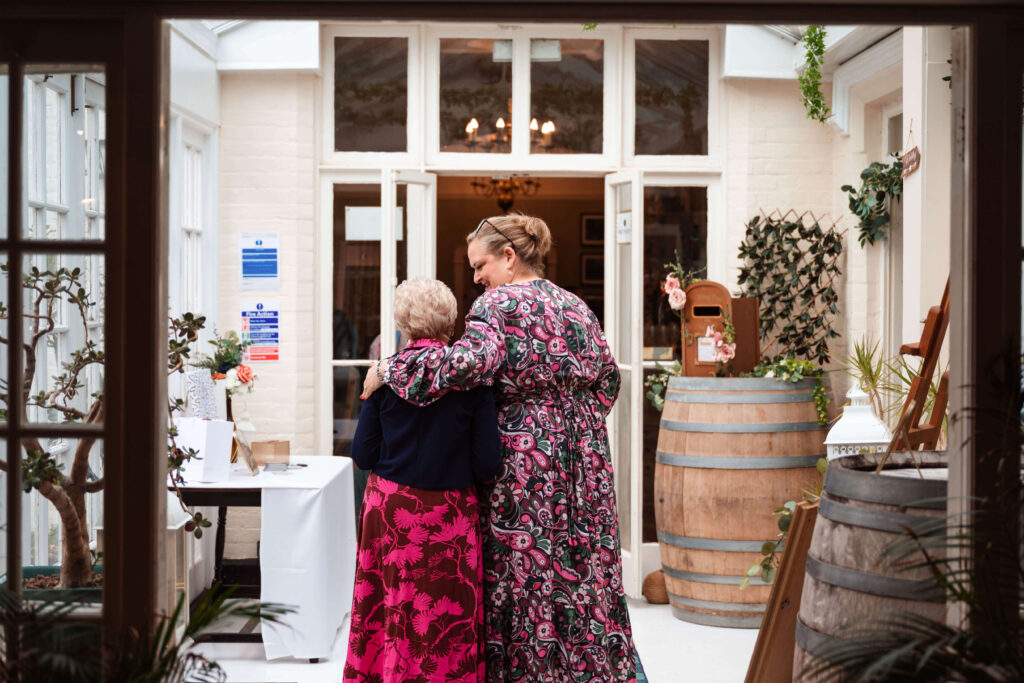 Miranda the Celebrant | Hampshire Ceremonies Bride walking down the aisle.